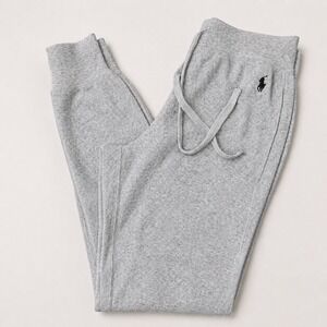 Polo Ralph Lauren Waffle Knit Lounge Pants Gray (SM) Pony Logo Sleepwear Casual